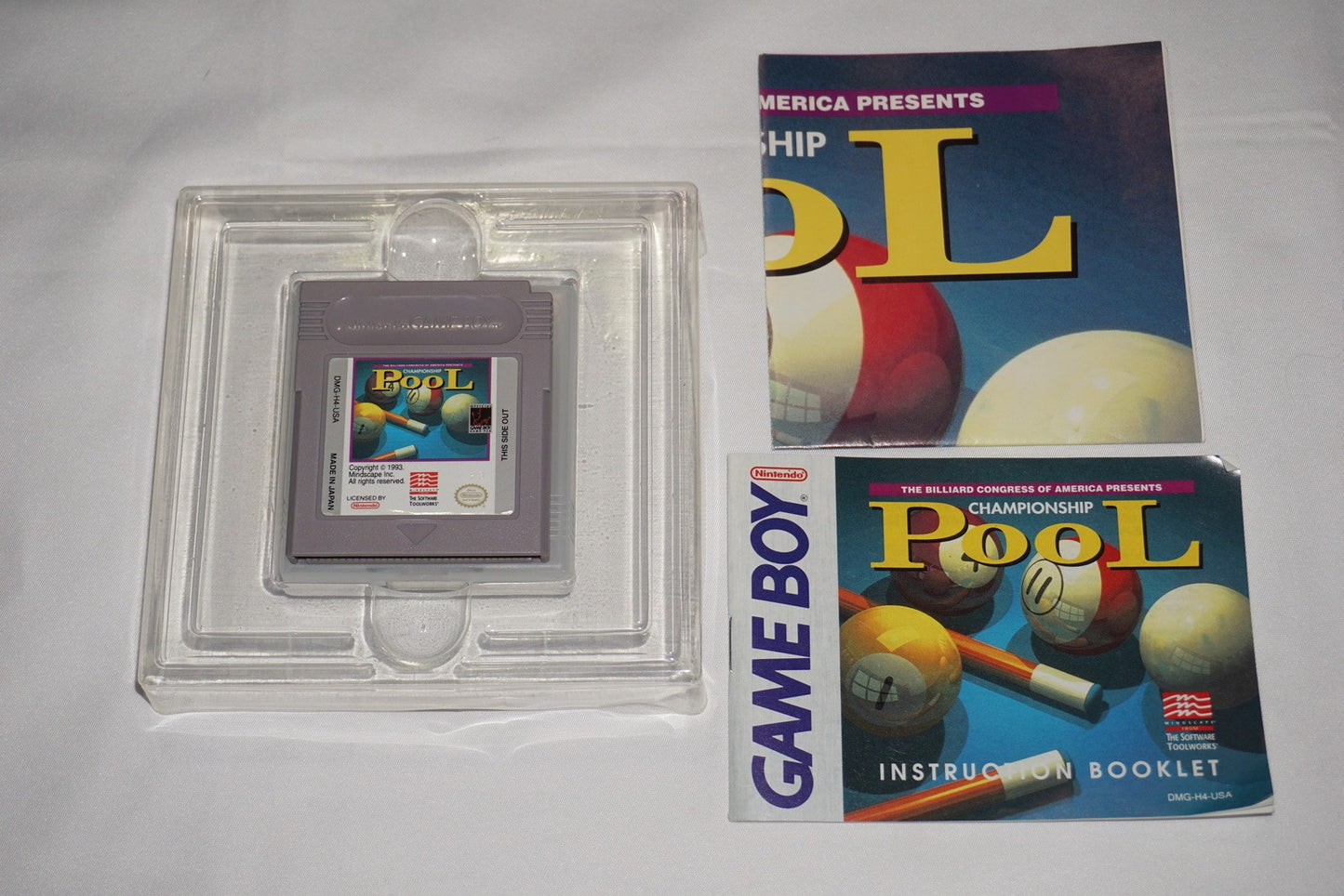 Championship Pool (Nintendo Game Boy Game Boy) Complete in Box CIB