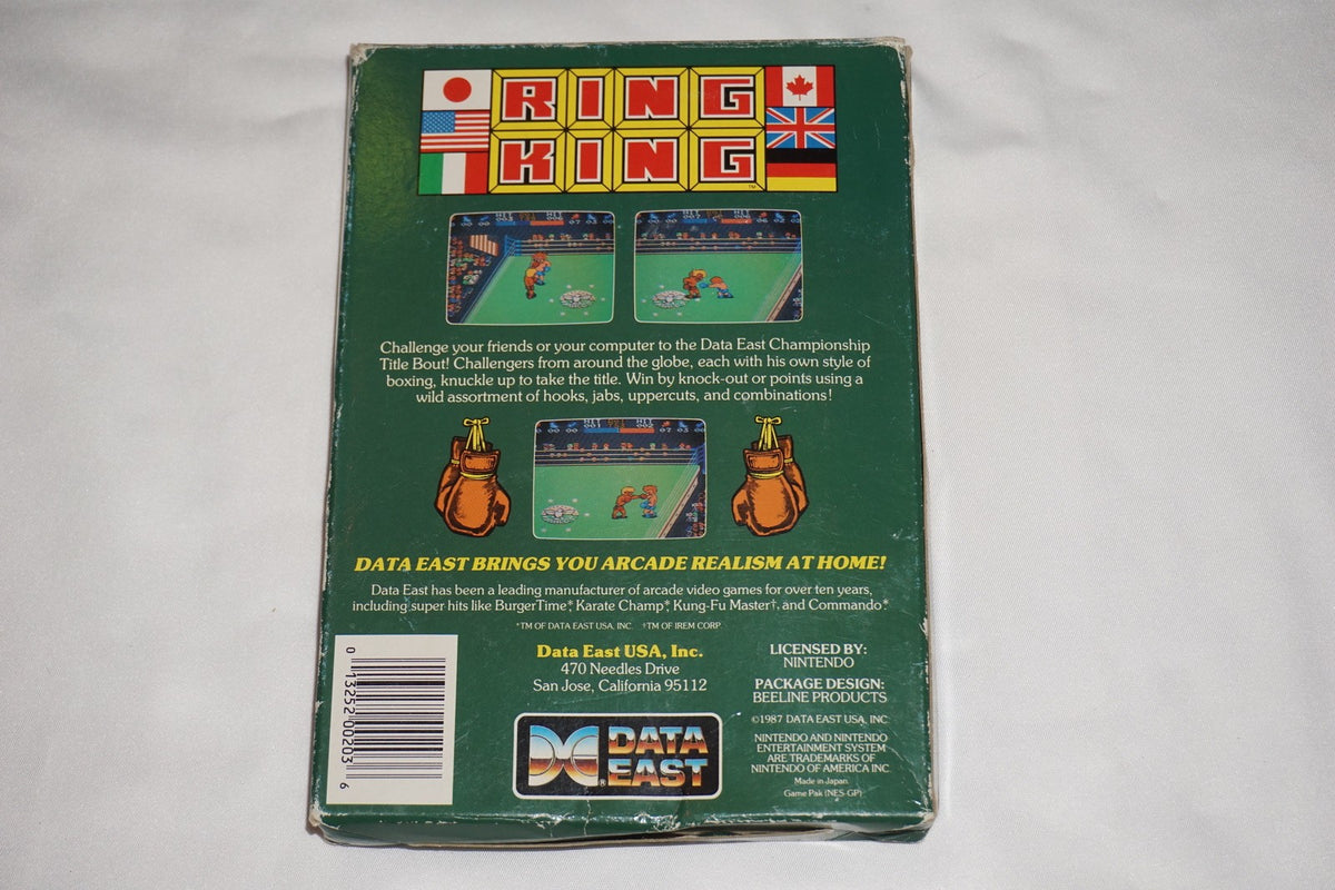 Ring King (Nintendo NES) Complete in Box CIB