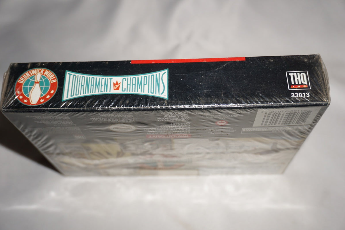 Brunswick World Tournament of Champions (Super Nintendo SNES) NEW Sealed