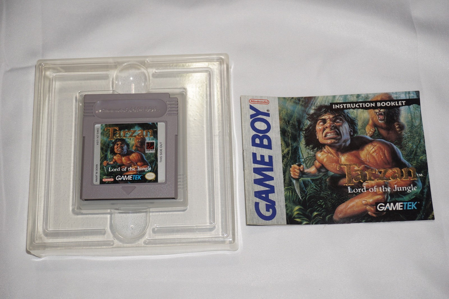 Tarzan Lord of the Jungle (Nintendo Game Boy Gameboy) Complete in Box CIB