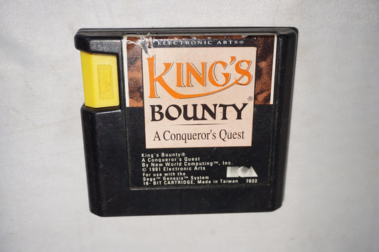 King's Bounty: The Conqueror's Quest (Sega Genesis) Cart Only