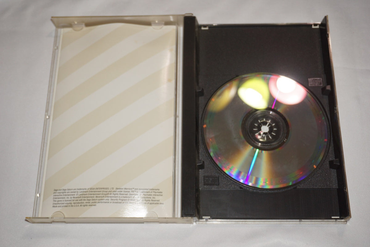 Skeleton Warriors (Sega Saturn) Complete w/ Reg Card