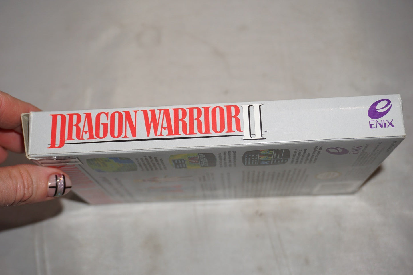 Dragon Warrior II 2 (Nintendo NES) Complete in Box CIB