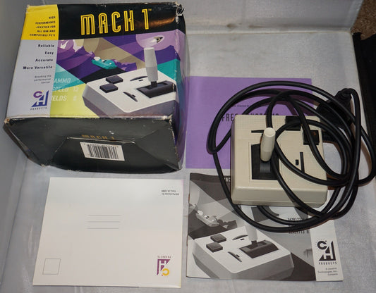 Mach 1 Joystick Controller (PC) Complete in Box CIB