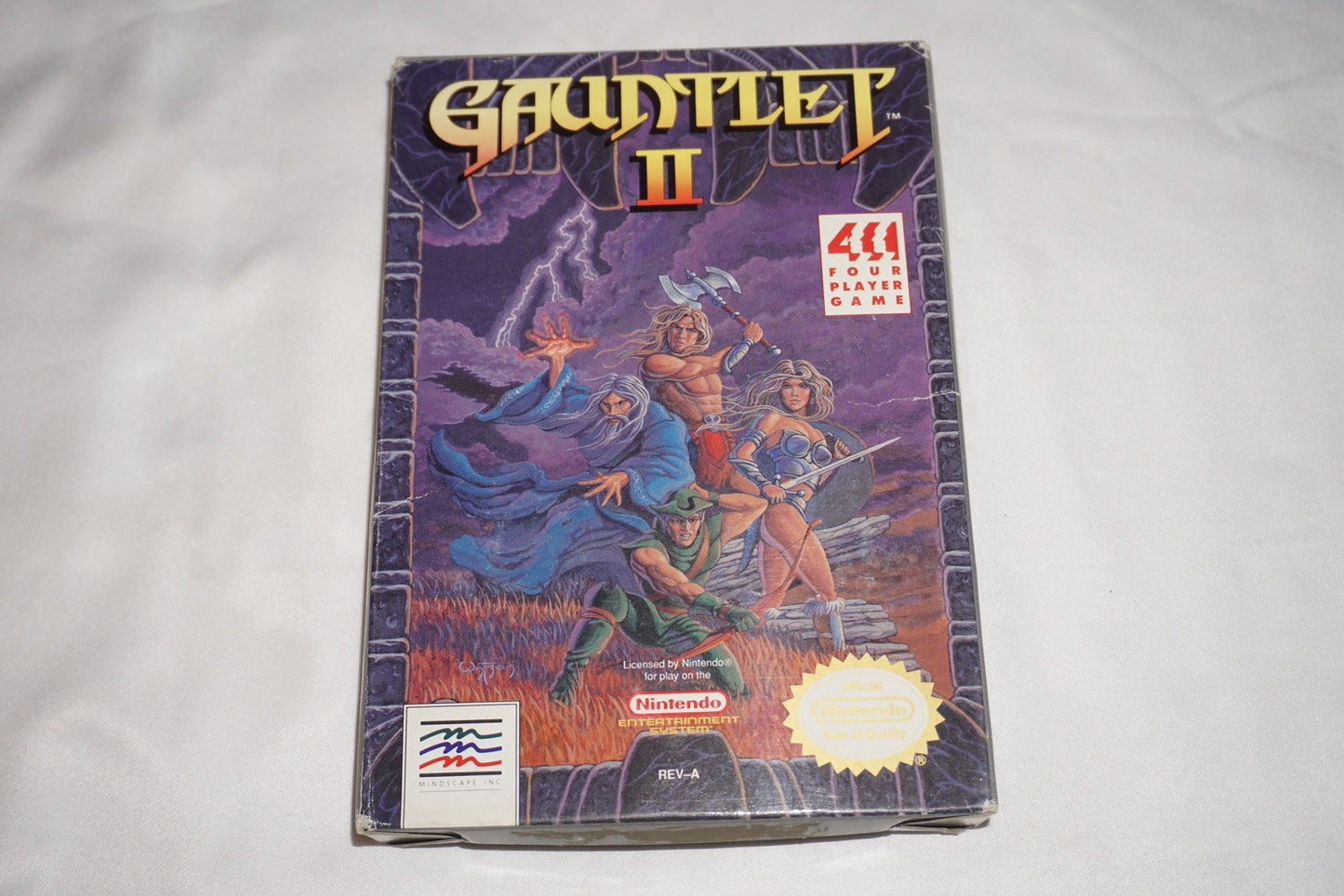 Gauntlet II 2 (Nintendo NES) Complete in Box CIB