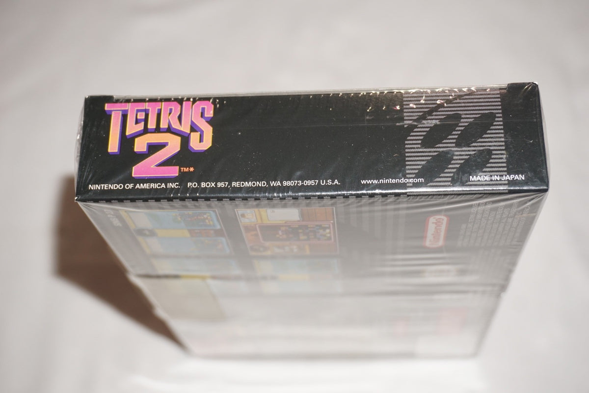 Tetris 2 (Super Nintendo SNES) Complete in Box CIB Near Mint