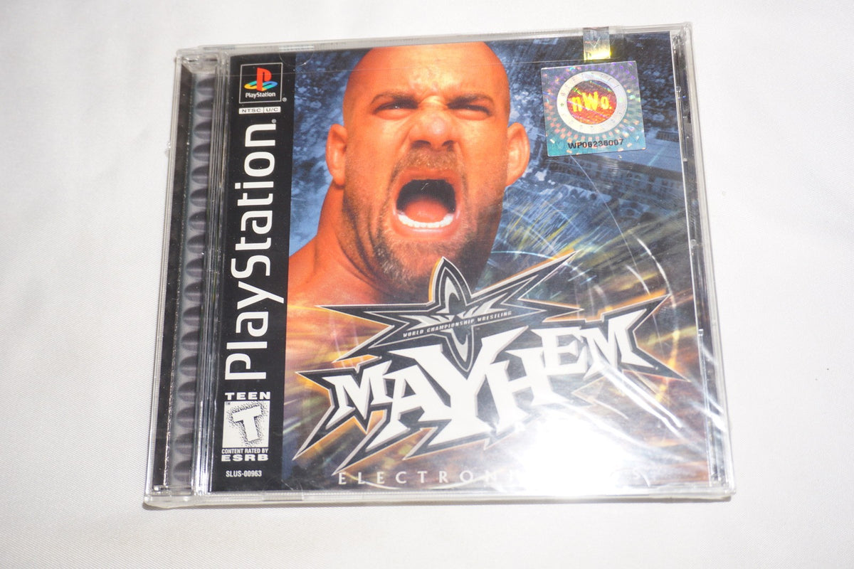 WCW Mayhem (Sony Playstation 1 ps1) NEW Sealed