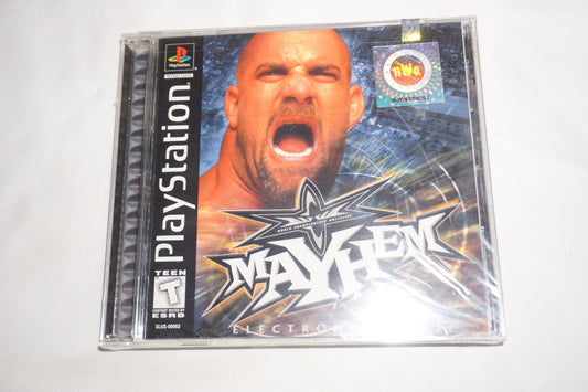 WCW Mayhem (Sony Playstation 1 ps1) NEW Sealed