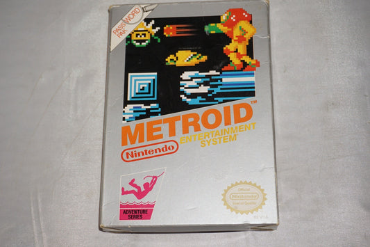 Metroid (Nintendo NES) Complete in Box CIB