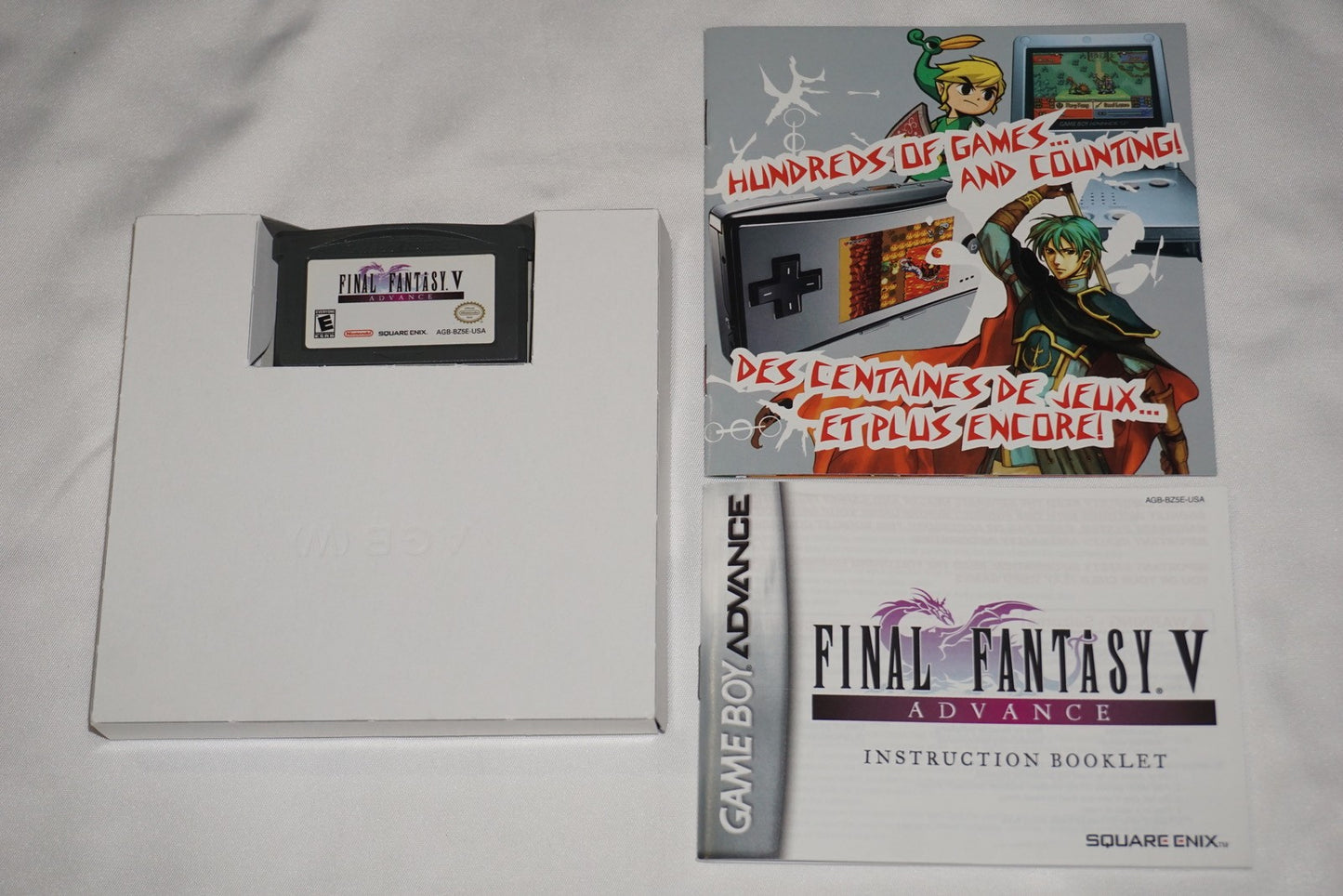 Final Fantasy V 5 (Game Boy Advance GBA) Complete in Box CIB