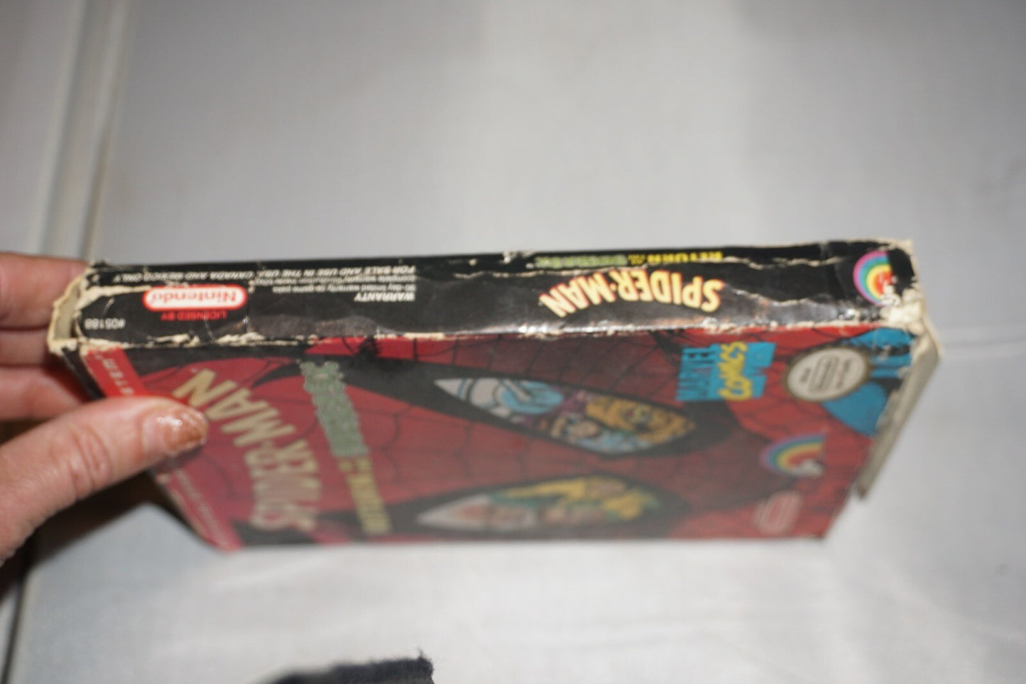 Spider-Man Return Of Sinister Six (Nintendo NES) Complete in Box CIB