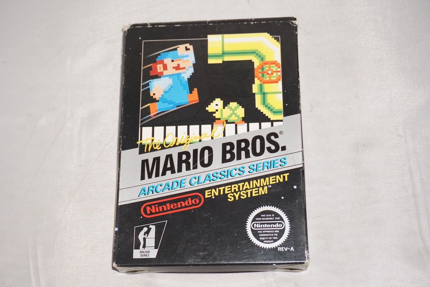 Mario Bros Arcade Series Rev A (Nintendo NES) Complete in Box CIB