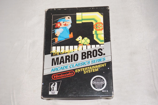 Mario Bros Arcade Series Rev A (Nintendo NES) Complete in Box CIB