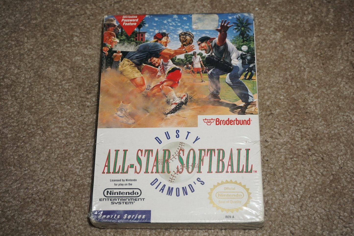 Dusty Diamond's All Star Softball (Nintendo NES) NEW Factory Sealed