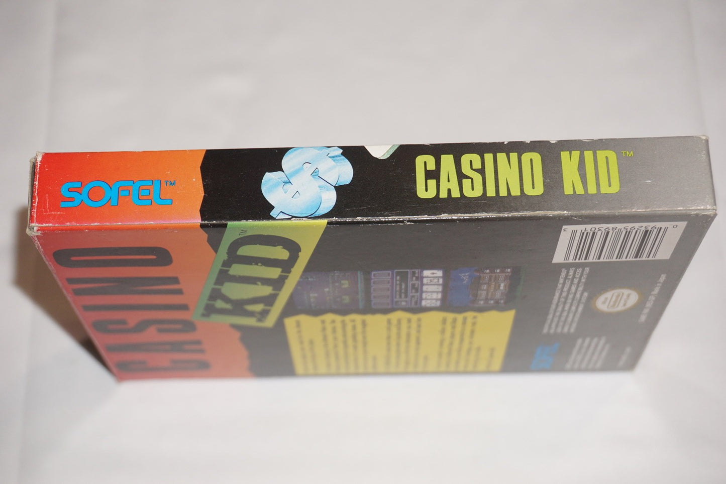 Casino Kid 1 (Nintendo NES) Complete in Box w/ Reg Card CIB