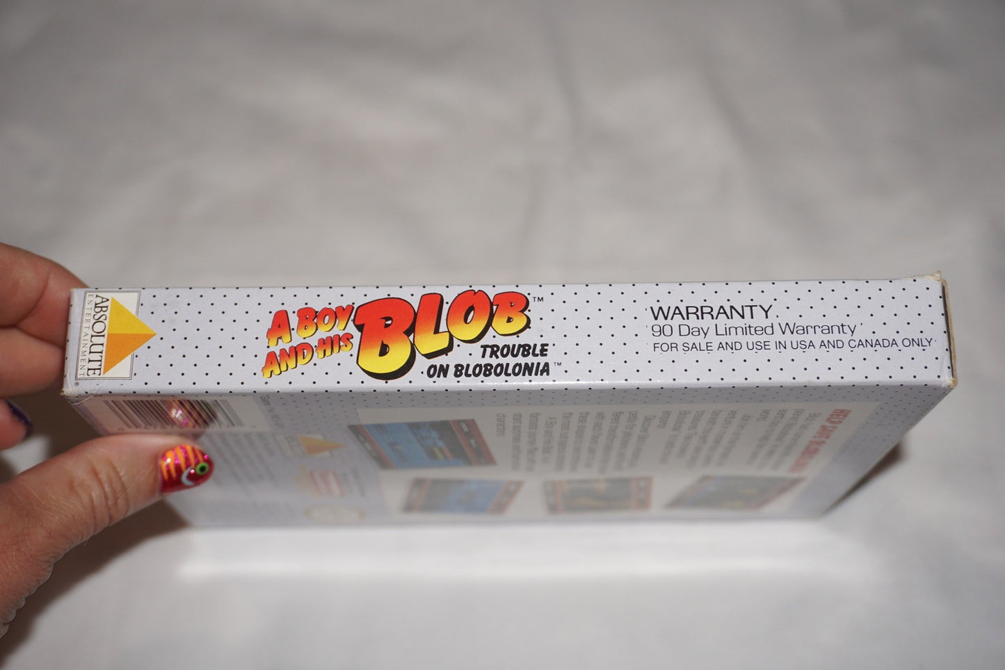A Boy And His Blob: Trouble on Blobonia (Nintendo NES) Complete in Box CIB