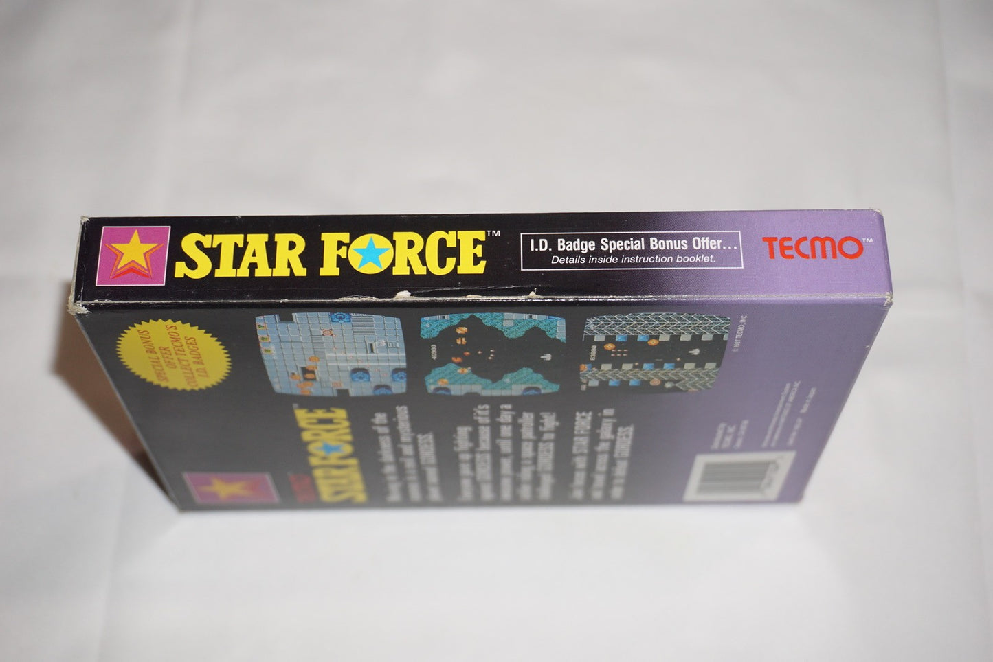 Tecmo Star Force (Nintendo NES) Complete in Box CIB
