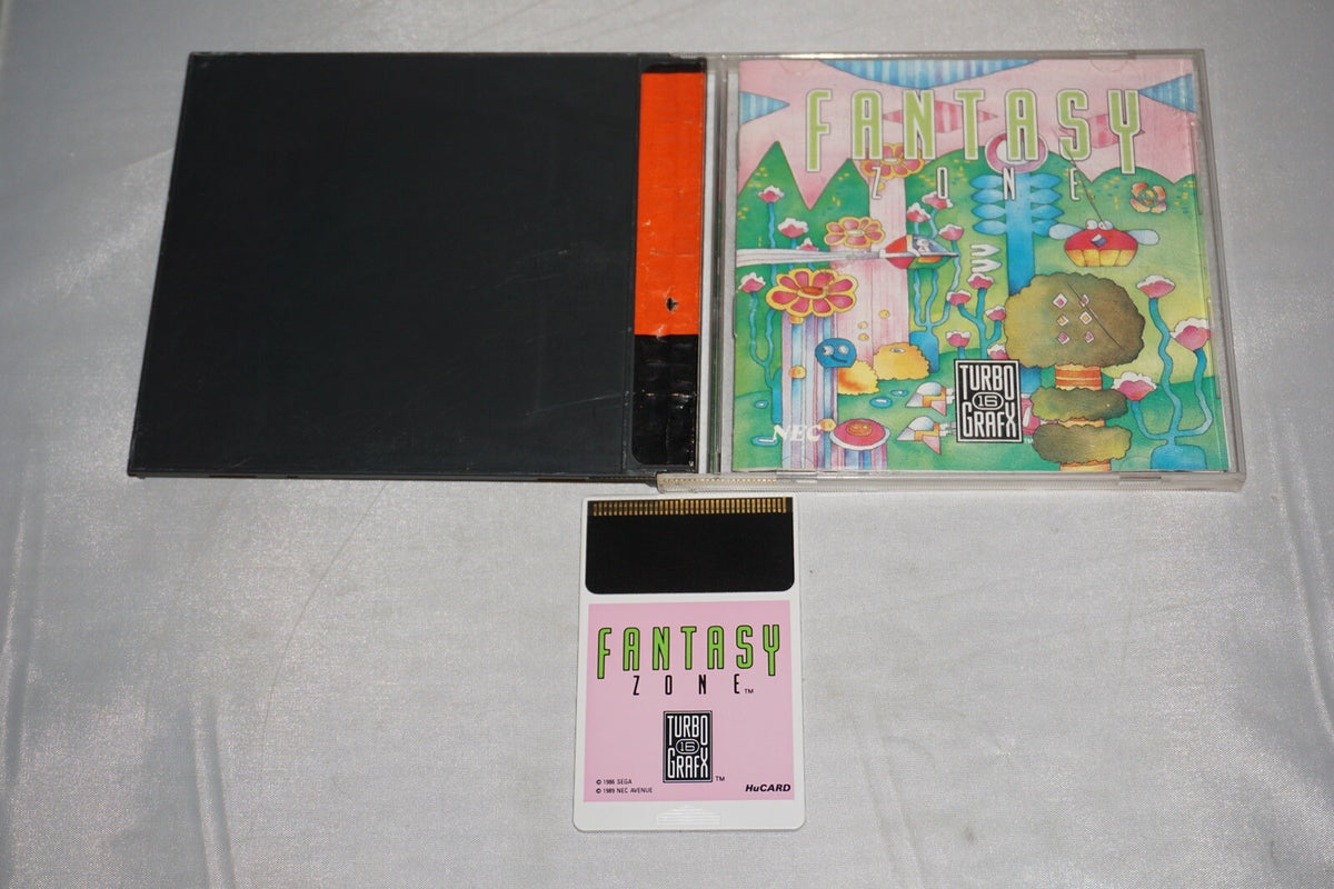 Fantazy Zone (Turbo Grafx 16 tg16) Complete in Case Turbografx