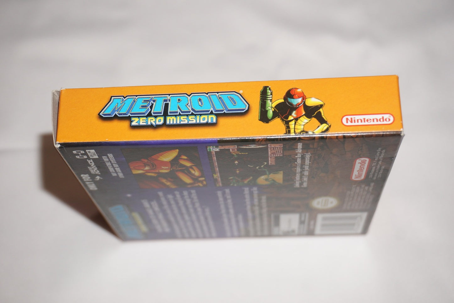 Metroid Zero Mission (Gameboy Advance GBA) Complete CIB Authentic