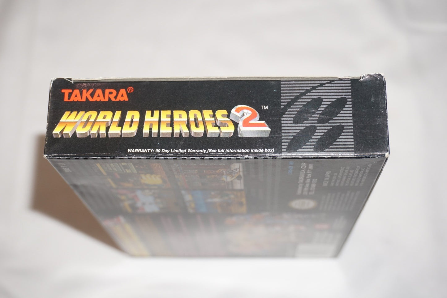 World Heroes 2 (Super Nintendo SNES) Complete in Box CIB