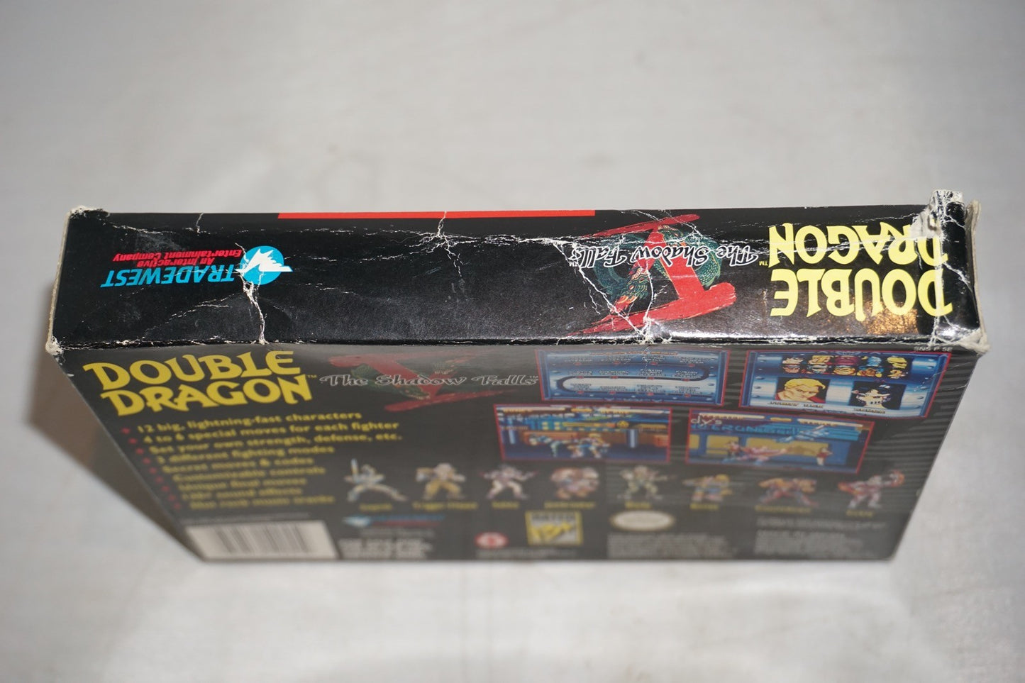 Double Dragon V 5 (Super Nintendo SNES) Complete in Box CIB