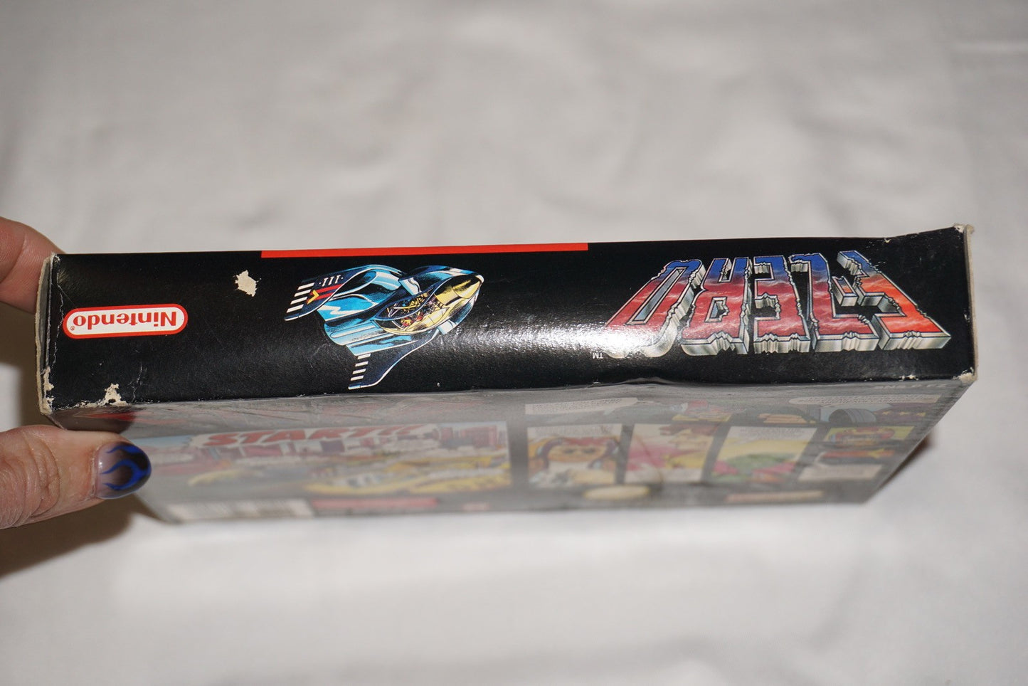 F Zero (Super Nintendo SNES) Complete in Box CIB