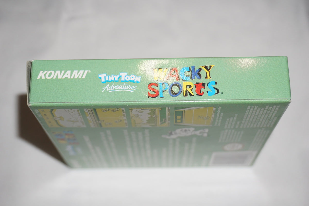 Tiny Toon Adventures Wacky Sports (Game Boy Gameboy) Complete in Box w/ Reg CIB