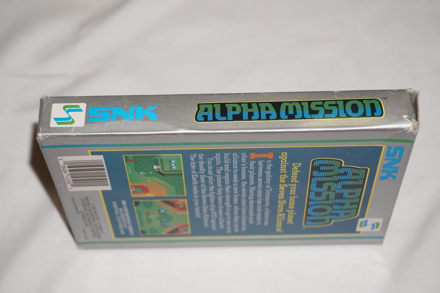 Alpha Mission (Nintendo NES) Complete in Box CIB