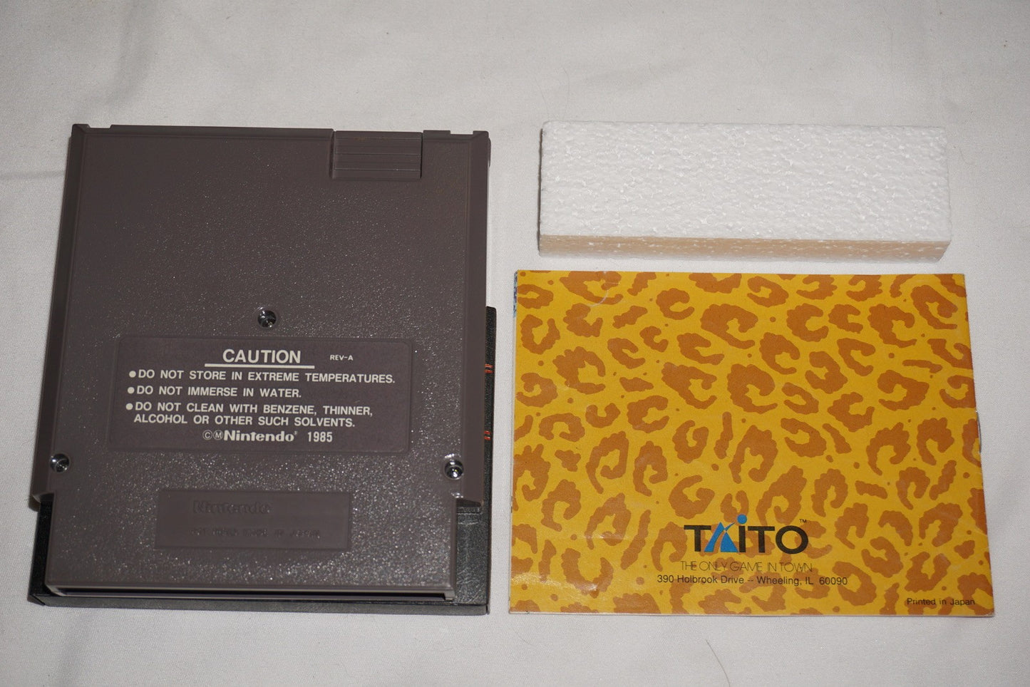 Flintstones The Rescue of Dino & Hoppy (Nintendo NES) Complete in Box CIB