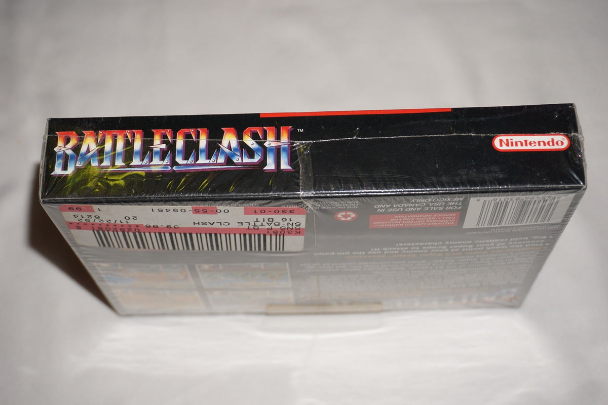 Battleclash (Super Nintendo SNES) NEW Sealed