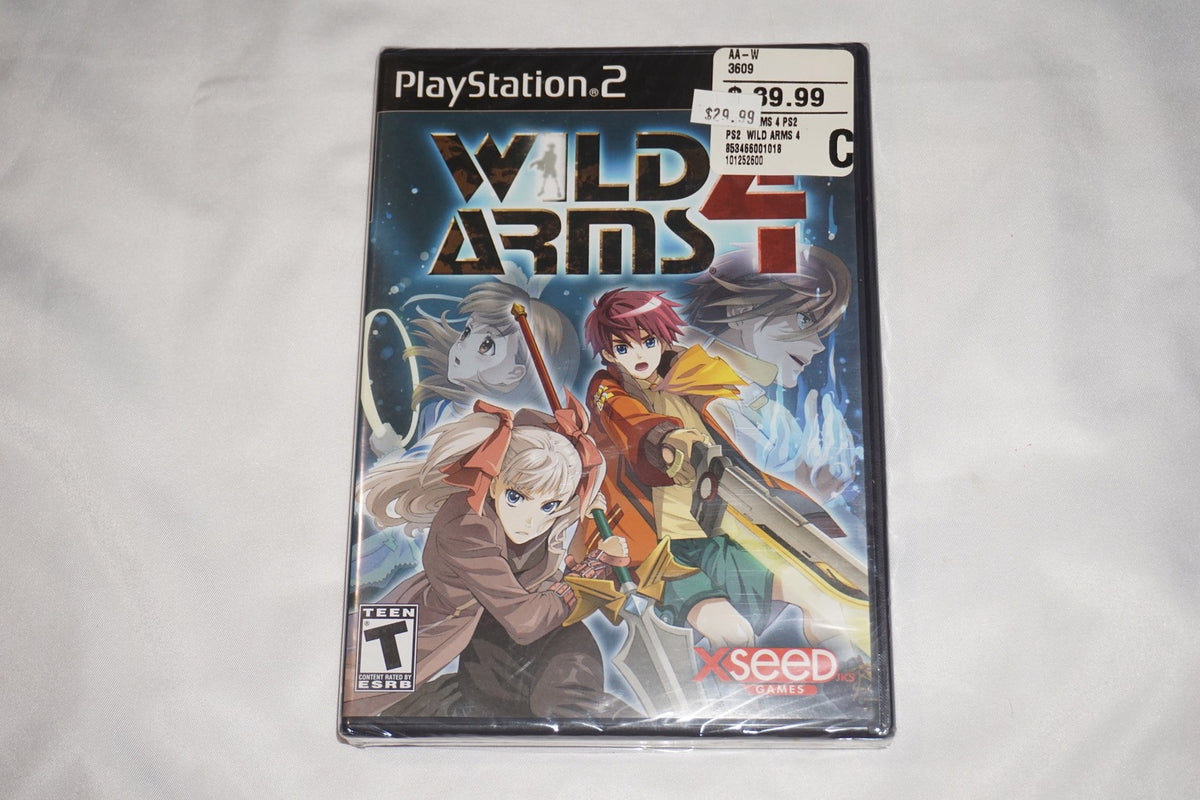 Wild Arms 4 (Sony Playstation 2 ps2) NEW Sealed