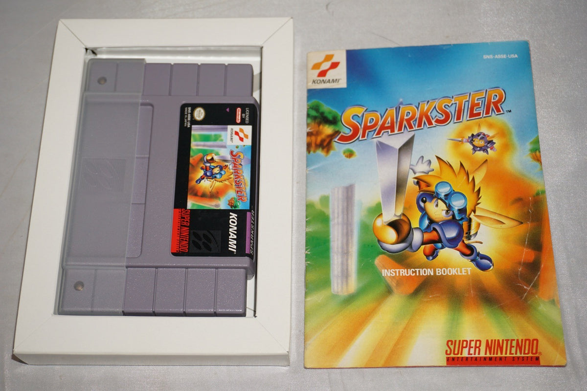 Sparkster (Super Nintendo SNES) Complete in Box CIB