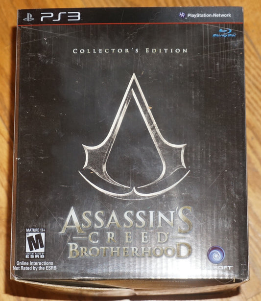 Assassin Creed Brotherhood Collector Edition Doctor (Playstation 3 ps3) NEW