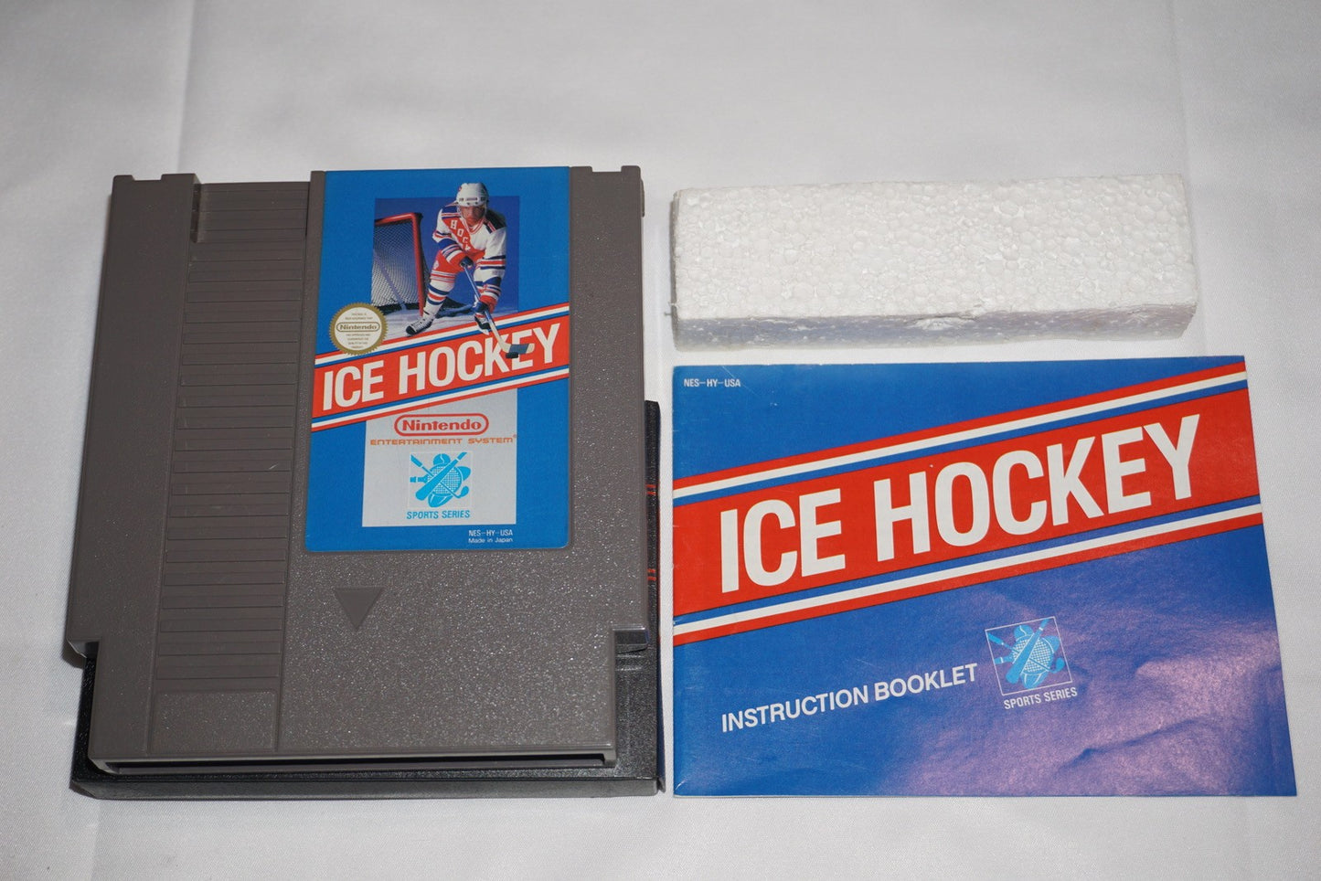 Ice Hockey (Nintendo NES) Complete in Box CIB