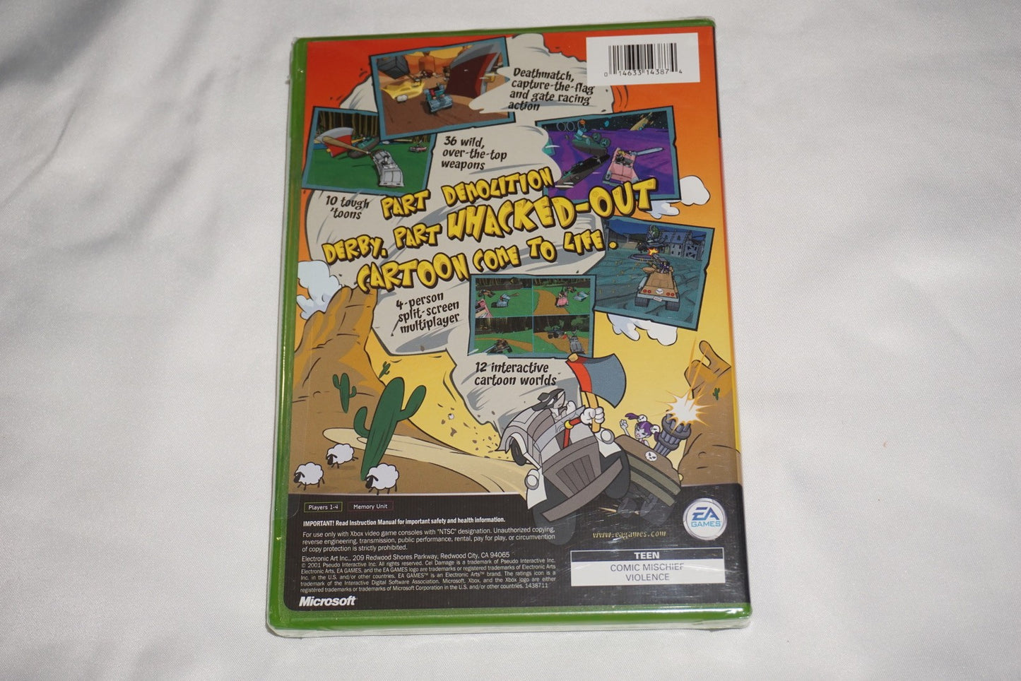 Cel Damage (Microsoft Xbox) NEW Sealed