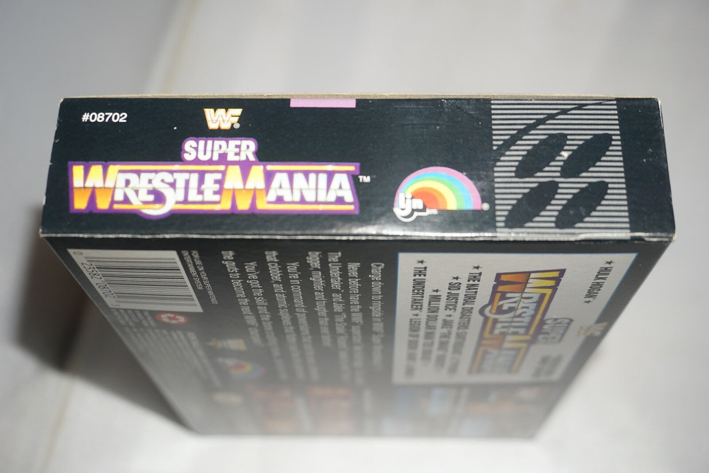 WWF Super Wrestlemania MIJ (Super Nintendo SNES) Complete in Box CIB NEAR MINT