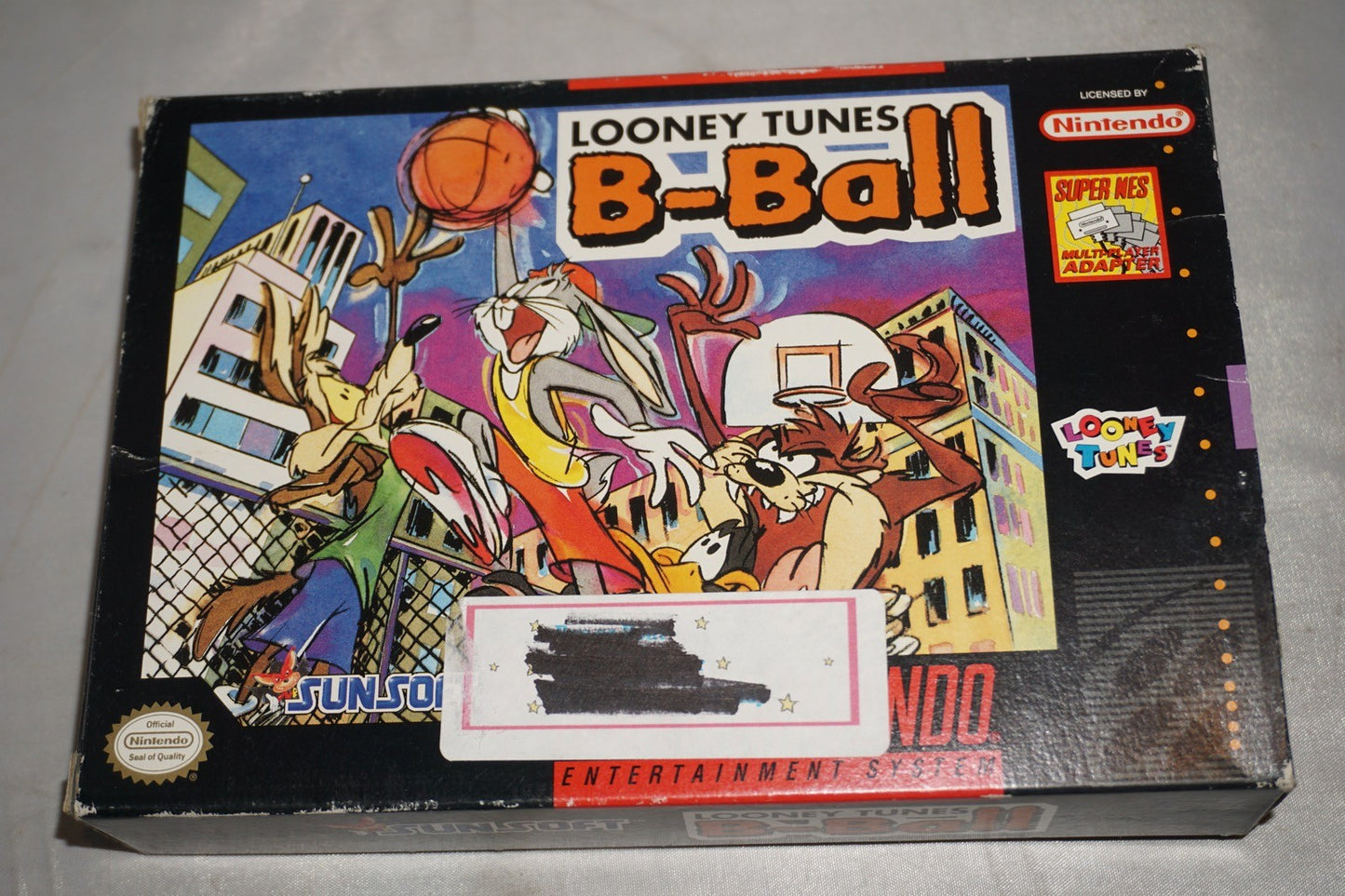 Looney Tunes B-Ball (Super Nintendo SNES) Complete in Box CIB