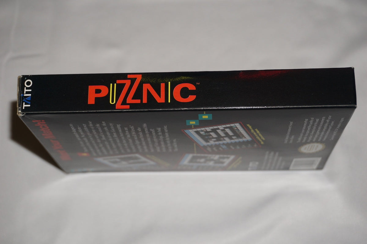 Puzznic (Nintendo NES) Complete in Box w/ Reg CIB