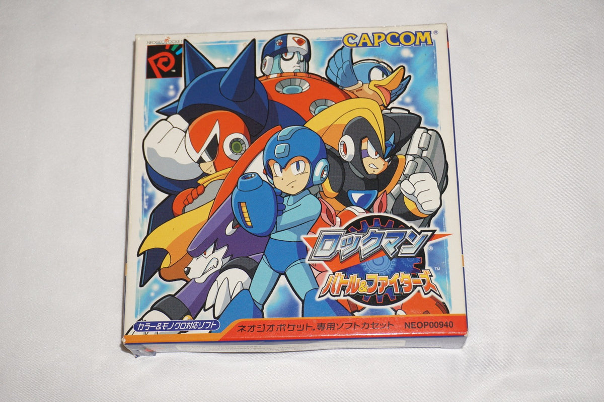 Rockman Battle & Fighters (Neo Geo Pocket Color) Complete in Box JAPAN