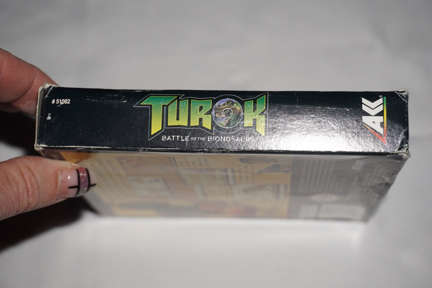Turok Battle of the Bionosaurs (Gameboy Game Boy GB) Complete CIB Authentic