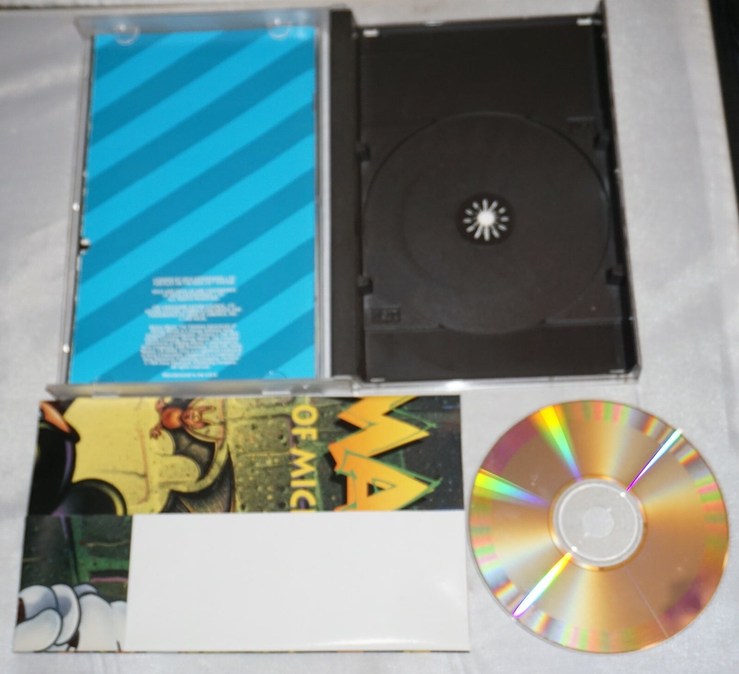 Mickey Mania (Sega CD) Complete w/ Poster