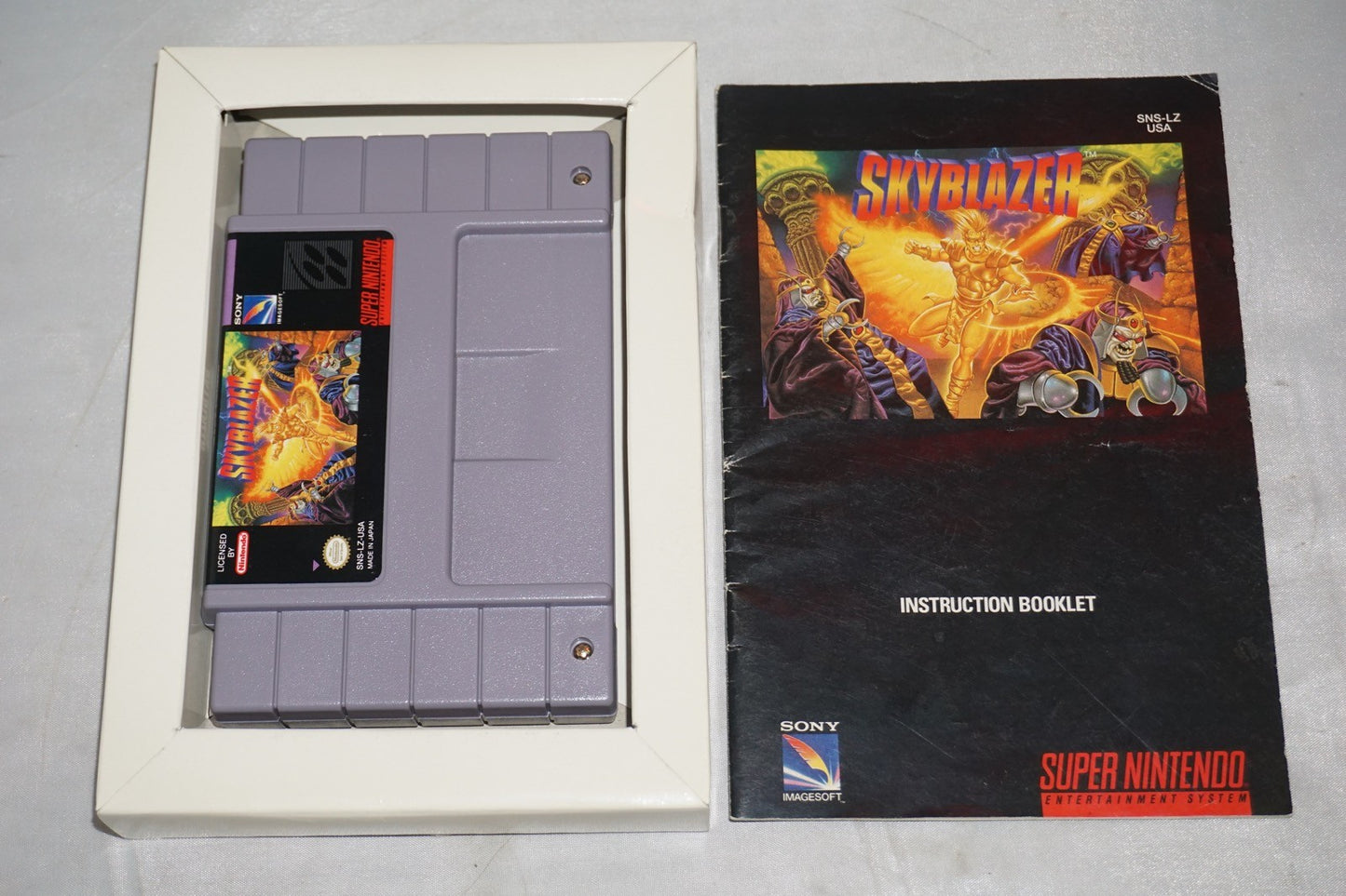 Skyblazer (Super Nintendo SNES) Complete in Box CIB