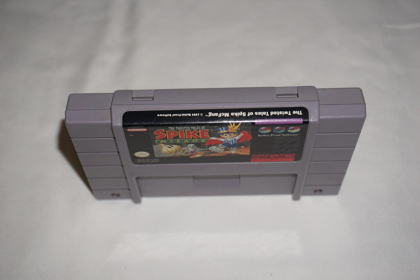 Twisted Tales of Spike McFang (Super Nintendo SNES) Complete in Box CIB