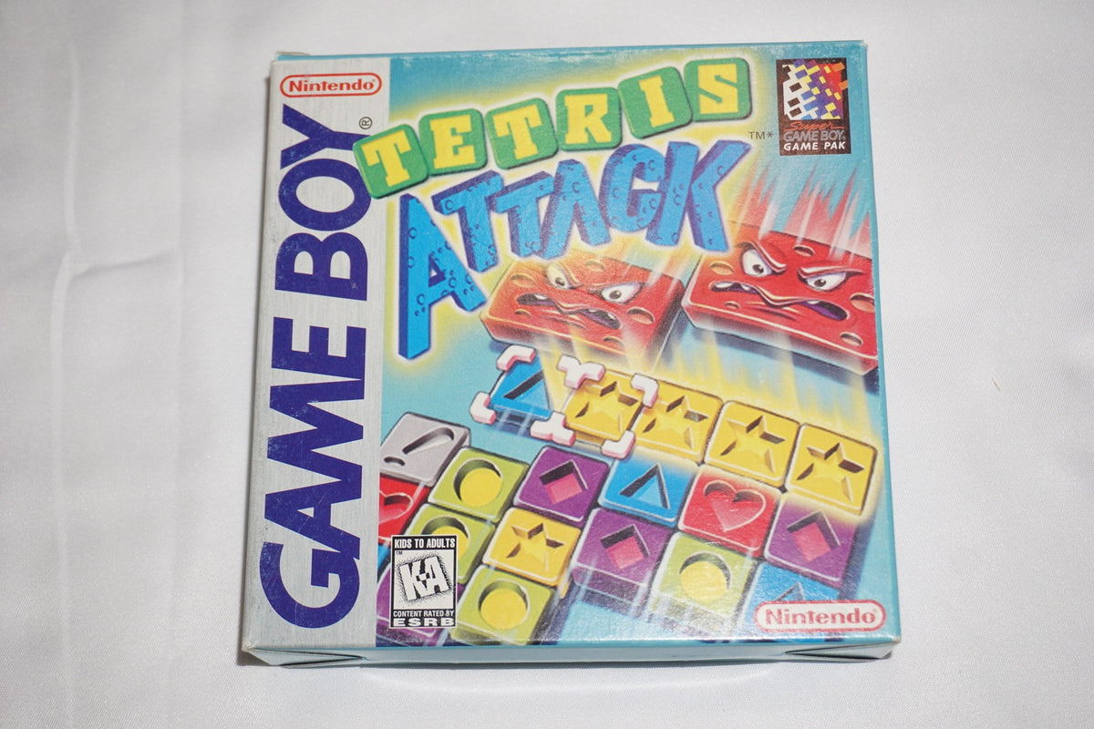 Tetris Attack (Nintendo Game Boy Gameboy) Complete in Box CIB