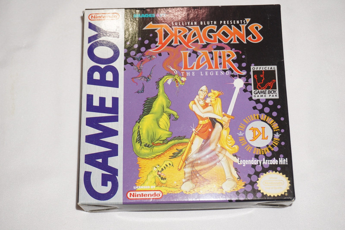 Dragon’s Lair (Nintendo Game Boy Gameboy) Complete in Box w/ Poster CIB