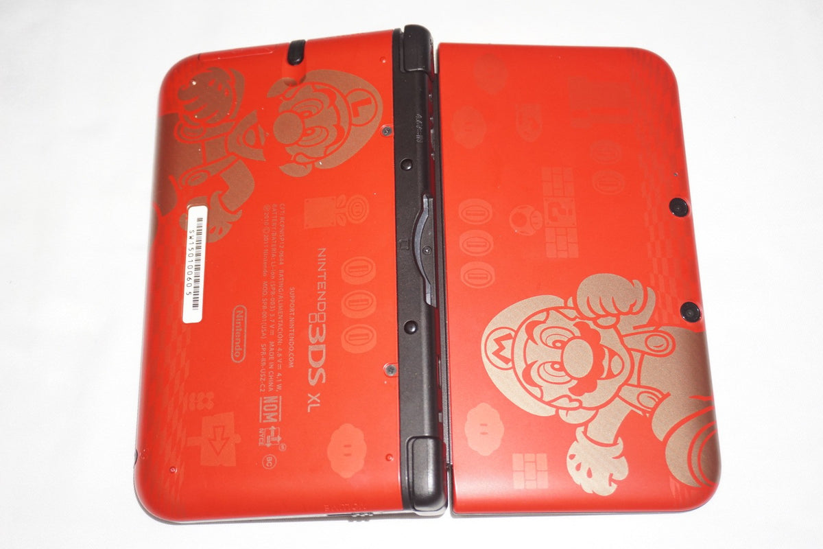 New Super Mario Bros 2 Red Limited Nintendo 3ds XL Console System CIB Complete