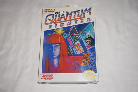 Kabuki Quantum Fighter (Nintendo NES) Complete in Box CIB