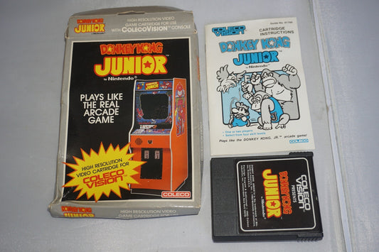 Donkey Kong Junior Jr (Colecovision) Complete In Box