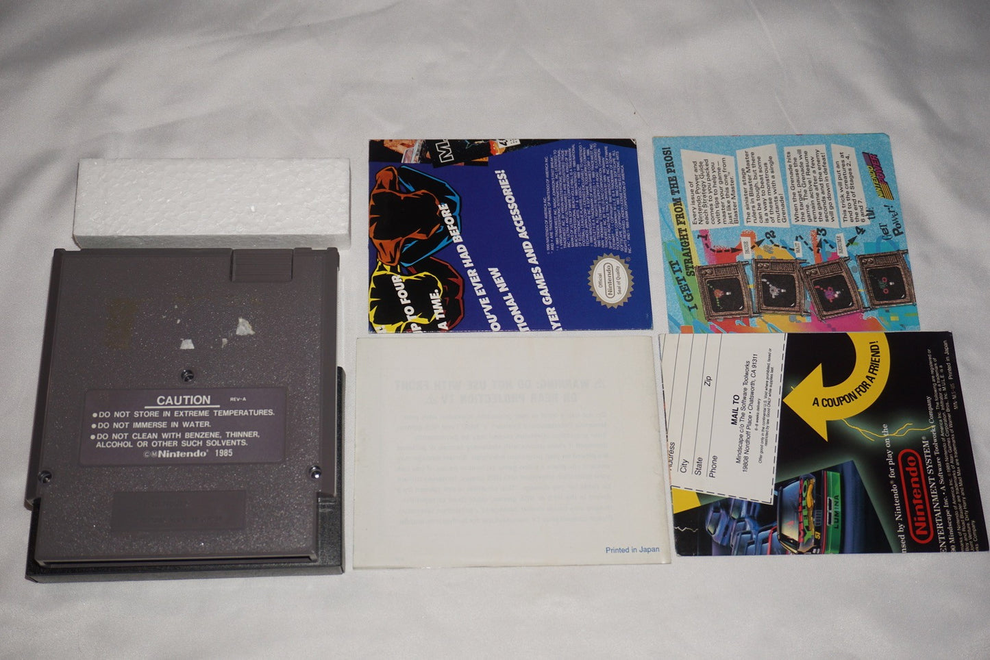 Gauntlet II 2 (Nintendo NES) Complete in Box CIB