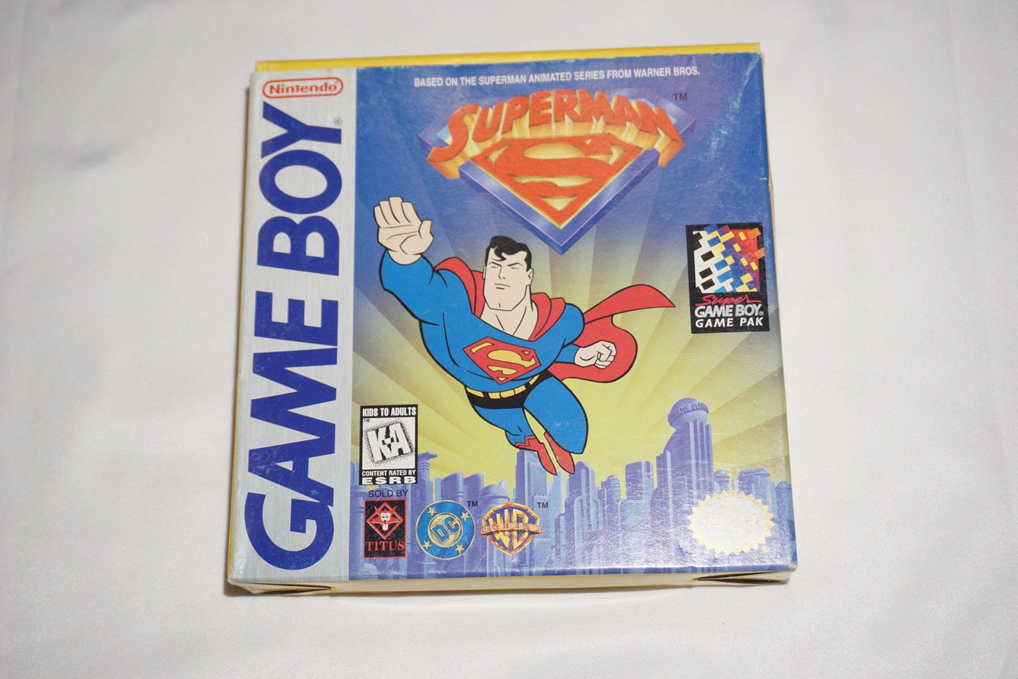 Superman (Nintendo Game Boy Gameboy) Complete in Box CIB
